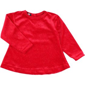 Piros csillogó felső (92) kislány