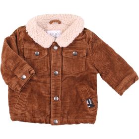F&F Barna kord kabát (62) baba