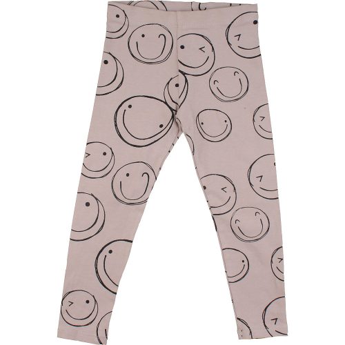 Next Smiley bézs leggings (98) kislány