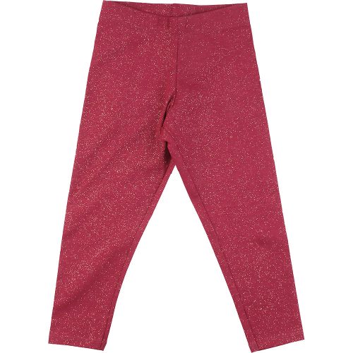 Nutmeg Csillámos bordó leggings (104) kislány