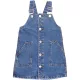 Denim Ezüstgombos farmerruha (104) kislány