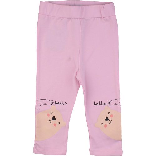 Civil Macis rózsaszín leggings (80) baba