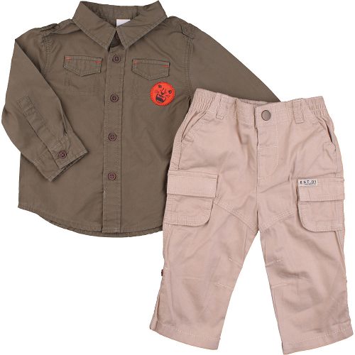 Khaki-bézs szett (68) baba