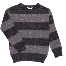 Primark Csíkos szürke pulóver (146) fiú