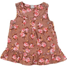 TU Virágos kord ruha (62) baba