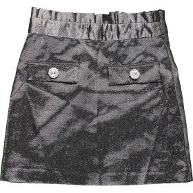 River Island Csillogó szürke szoknya (128) kislány