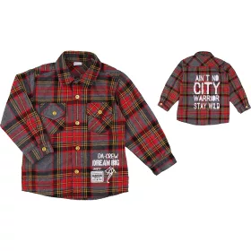 Kockás ing (86) baba