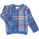 Primark Kockás pulóver (98) kisfiú