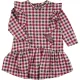 Kockás ruha (92) kislány