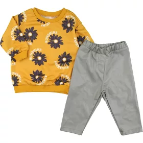 Virágos-zöld szett (74) baba