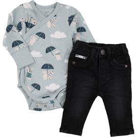 Nyuszis-farmer szett (56) baba