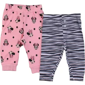 Minnie-csíkos nadrág szett (68) baba