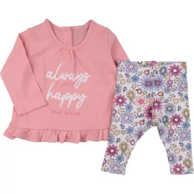 Rózsaszín-virágos szett (62) baba