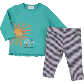 Zöld-csíkos szett (56) baba