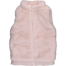 Bézs prémes mellény (128) kislány