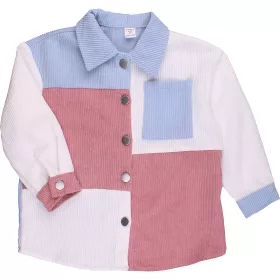 Púder-kék ing (104) kisfiú