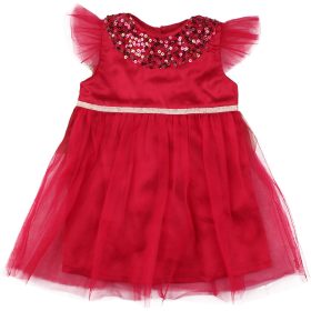 Bordó tüllruha (68) baba