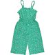 Primark Virágos zöld jumpsuit (128) kislány