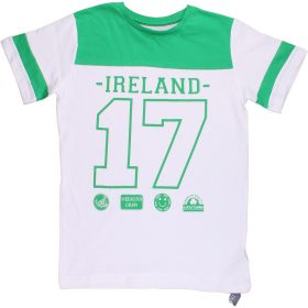 Zöld-fehér póló (140) fiú