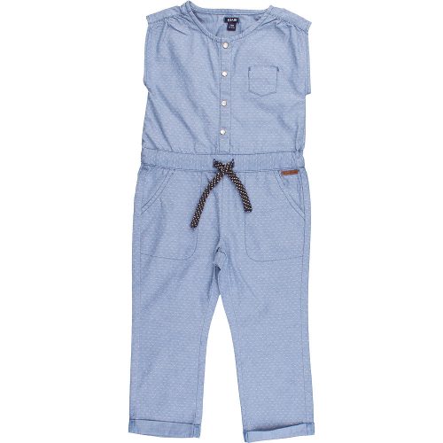 Kiabi Pöttyös kék jumpsuit (86-92) kislány