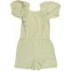 Madeirás almazöld playsuit (98) kislány