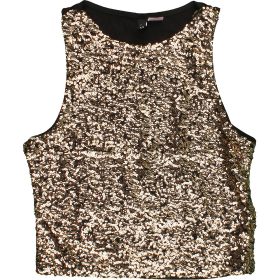 H&M Aranyflitteres felső (S)  női