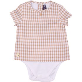 Kockás body (68) baba