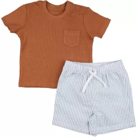 Primark Barna-csíkos szett (74) baba