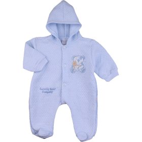 Macis kék rugdalózó (68) baba