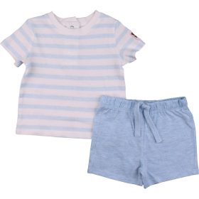Csíkos-kék szett (62) baba