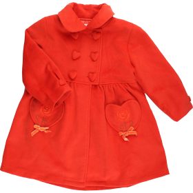 Narancs polár kabát (98) kislány