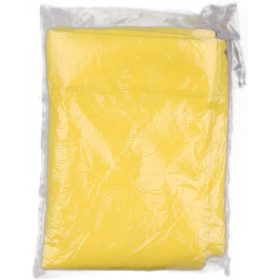 Sárga nylon térdzokni (35-38) lány