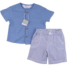Kék-csíkos szett (62) baba