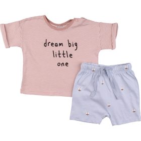 Csíkos-kék szett (62) baba