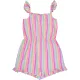 Színesmintás playsuit (140) lány