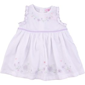 Hímzett fehér ruha (86-92) kislány