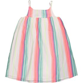 Primark Színescsíkos ruha (128) kislány