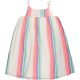 Primark Színescsíkos ruha (128) kislány