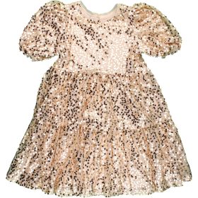 St Bernard Aranyflitteres ruha (128) kislány