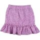 Virágos lila szoknya (128) kislány