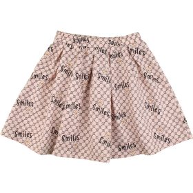 Mintás bézs szoknya (152) lány