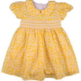 Virágos sárga ruha (92) kislány