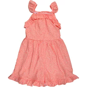 Mintás narancs playsuit (134) lány