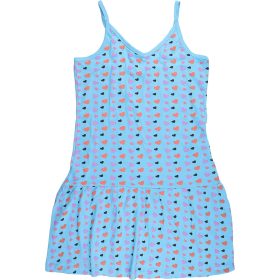 Szíves kék ruha (170-176) tini lány