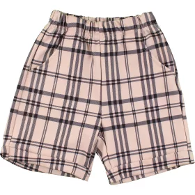 Kockás rövidnadrág (116) kisfiú