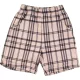 Kockás rövidnadrág (116) kisfiú