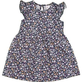 H&M Virágos kék ruha (80) baba
