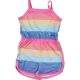 Színescsíkos playsuit (110) kislány