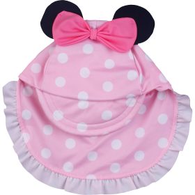 Disney Pöttyös rózsaszín strandsapka (6-12 hó) baba
