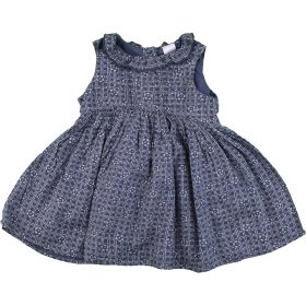 Next Mintás kék ruha (62) baba